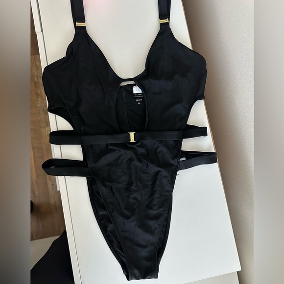 Michael Costello X Revolve Black One-Piece Swimsuit - Size XL - Picture 2 of 4